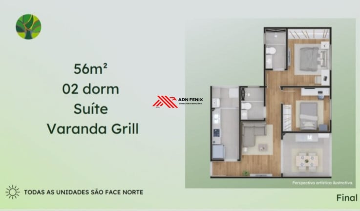 Foto do imóvel Apartamento com 2 Quartos à Venda, 64 m² em Vila Rosália - Guarulhos