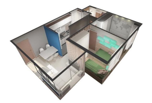 Imagem Apartamento com 2 Quartos à Venda, 45 m² em Santa Cruz - Rio De Janeiro