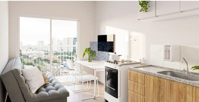 Imagem Imóvel com 1 Quarto para Alugar, 28 m² em Barra Funda - São Paulo