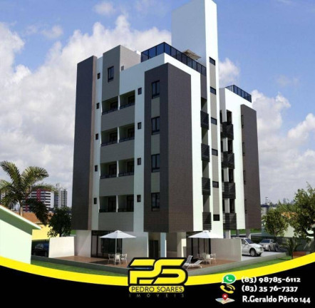 Foto do imóvel Apartamento com 2 Quartos à Venda, 55 m² em Jardim Cidade Universitária - João Pessoa