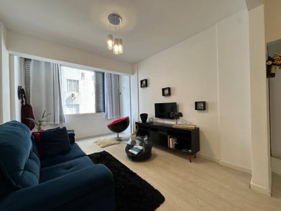 Foto do imóvel Apartamento com 1 Quarto à Venda, 65 m² em José Menino - Santos