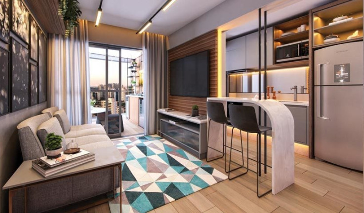 Imagem Apartamento com 1 Quarto à Venda, 29 m² em Brooklin Paulista - São Paulo