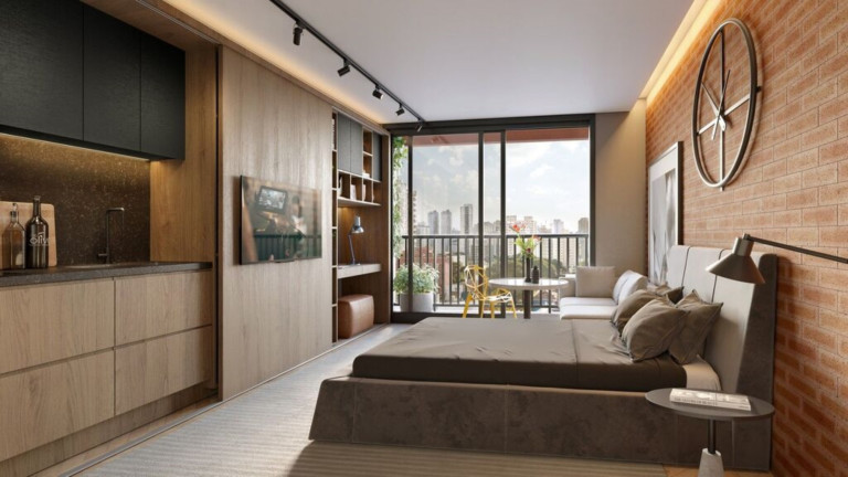 Imagem Apartamento com 2 Quartos à Venda, 43 m² em Pinheiros - São Paulo