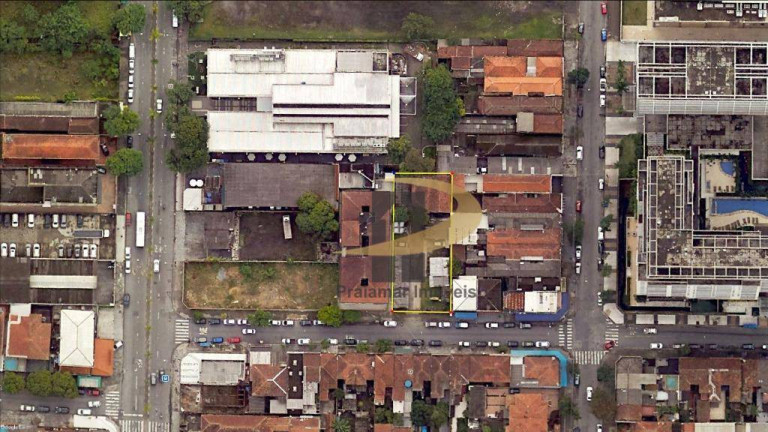 Imagem Terreno à Venda, 830 m² em Vila Matias - Santos