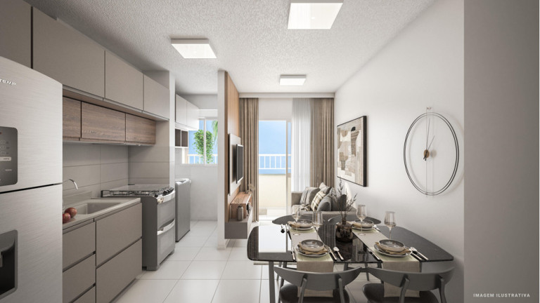 Imagem Apartamento com 2 Quartos à Venda, 41 m² em Jardim Yeda - Campinas