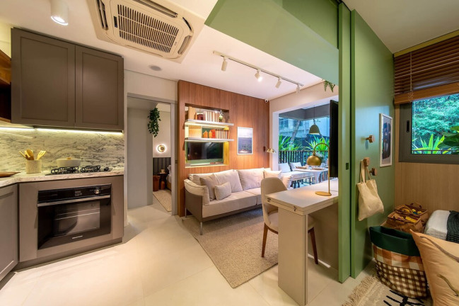 Imagem Apartamento com 2 Quartos à Venda, 46 m² em Brooklin Paulista - São Paulo
