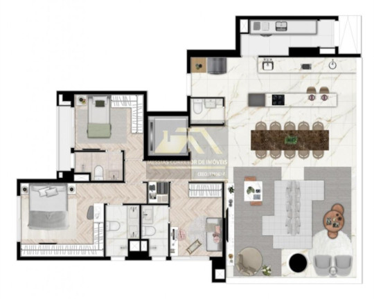 Imagem Apartamento com 3 Quartos à Venda, 144 m² em Vila Madalena - São Paulo