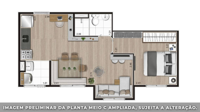 Imagem Apartamento à Venda, 35 m² em Pedreira - São Paulo