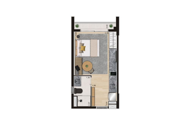 Imagem Apartamento com 1 Quarto à Venda, 24 m² em Vila Nova Conceição - São Paulo