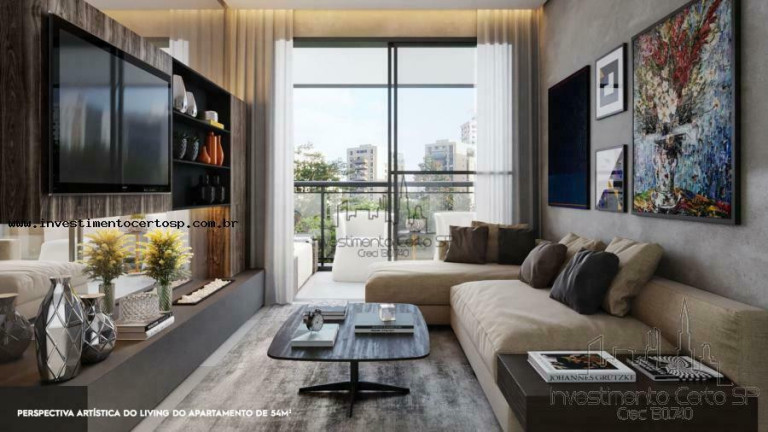 Foto do imóvel Apartamento com 3 Quartos à Venda, 66 m² em Indianópolis - São Paulo