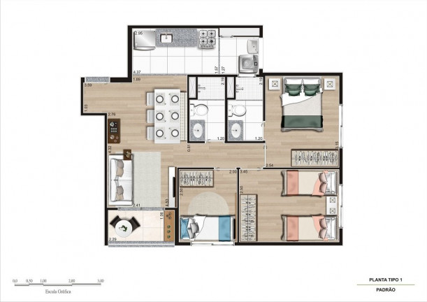 Imagem Apartamento com 2 Quartos à Venda, 44 m² em Limão - São Paulo