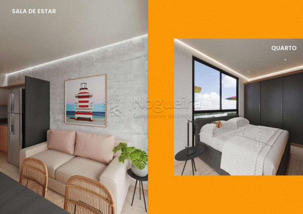 Foto do imóvel Flat com 1 Quarto à Venda, 25 m² em Porto De Galinhas - Ipojuca