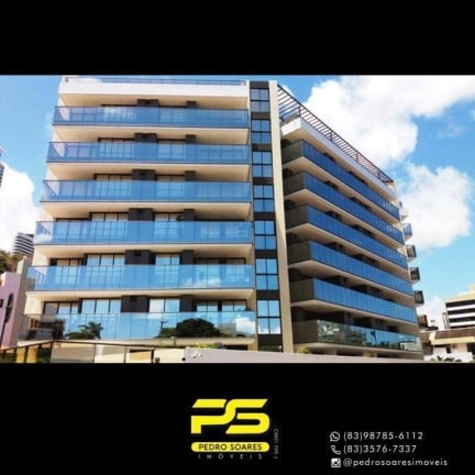 Foto do imóvel Apartamento com 4 Quartos à Venda, 181 m² em Cabo Branco - João Pessoa