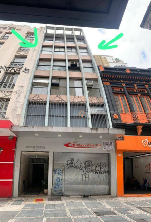 Foto do imóvel Sala Comercial à Venda ou Locação, 102 m² em Sé - São Paulo