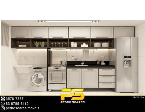 Foto do imóvel Apartamento com 1 Quarto à Venda, 43 m² em Jardim Cidade Universitária - João Pessoa
