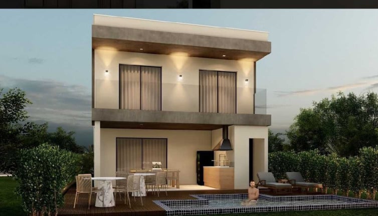 Foto do imóvel Casa de Condomínio à Venda, 196 m² em Catu De Abrantes (abrantes) - Camaçari