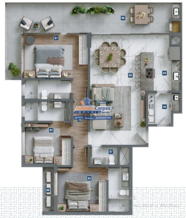 Imagem Apartamento com 3 Quartos à Venda, 124 m² em Praia Da Armação - Penha