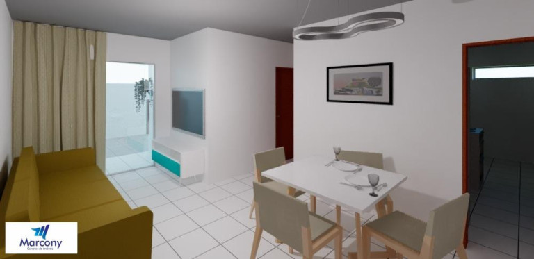 Foto do imóvel Apartamento com 2 Quartos à Venda, 58 m² em Jardim Cidade Universitária - João Pessoa