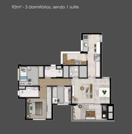 Imagem Apartamento à Venda, 115 m² em Perdizes - São Paulo