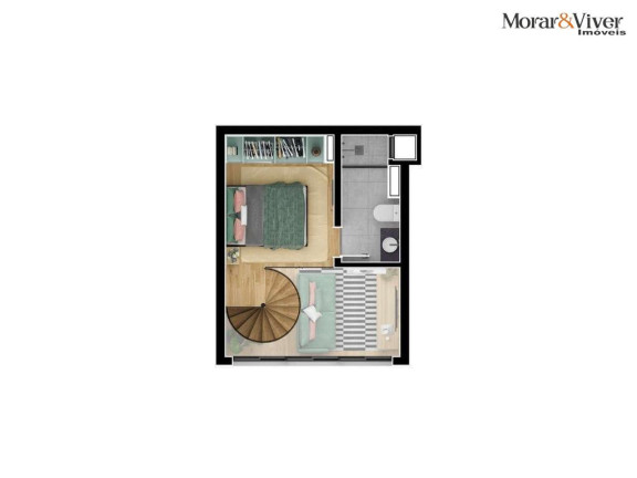 Imagem Apartamento com 3 Quartos à Venda, 84 m² em água Verde - Curitiba