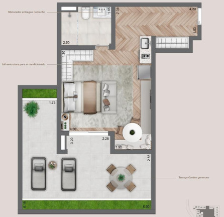Foto do imóvel Studio com 1 Quarto à Venda, 31 m² em Vila Mariana - São Paulo