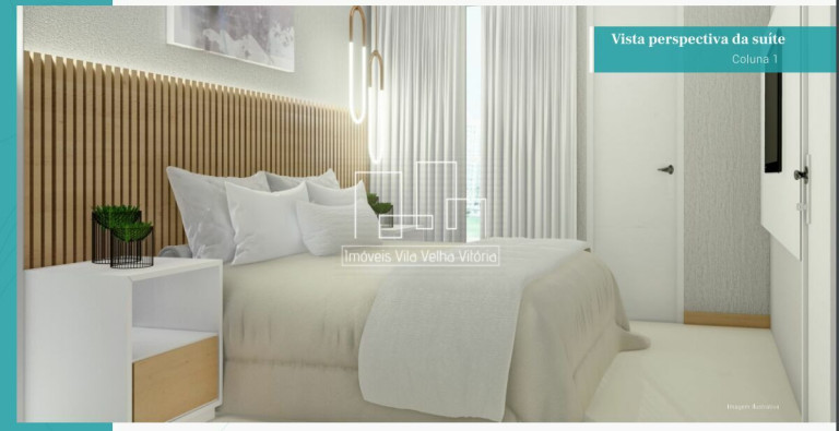 Imagem Apartamento com 2 Quartos à Venda, 55 m² em Coqueiral De Itaparica - Vila Velha