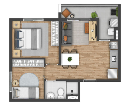 Imagem Apartamento com 2 Quartos à Venda, 37 m² em Vila Independência - São Paulo