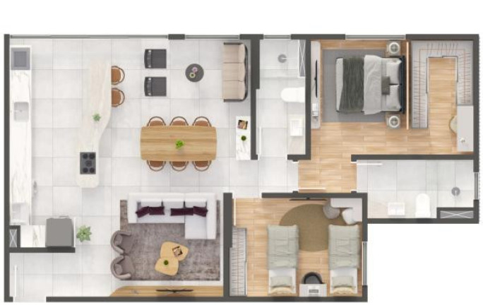 Imagem Apartamento com 3 Quartos à Venda, 85 m² em Espaço Conceição - Indaiatuba