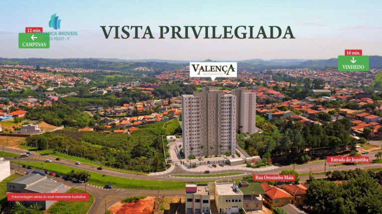 Imagem Apartamento com 2 Quartos à Venda, 47 m² em Vila Sonia - Valinhos