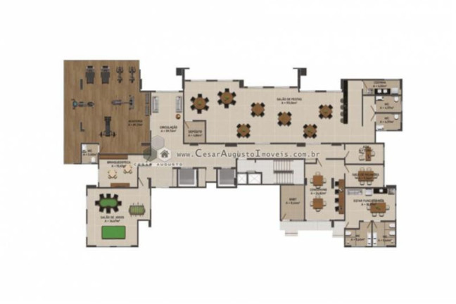 Imagem Apartamento com 3 Quartos à Venda, 77 m² em Centro - Eusébio