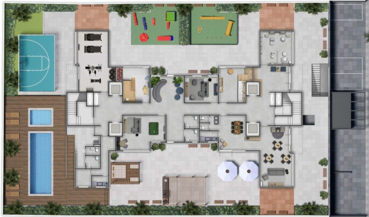 Foto do imóvel Apartamento com 2 Quartos à Venda, 43 m² em Campestre - Santo André