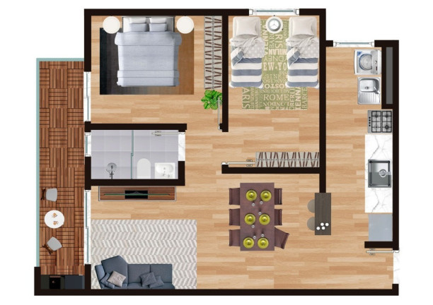Imagem Apartamento com 2 Quartos à Venda, 55 m² em Baeta Neves - São Bernardo Do Campo
