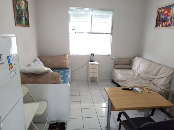 Foto do imóvel Kitnet com 1 Quarto à Venda, 17 m² em Aparecida - Santos