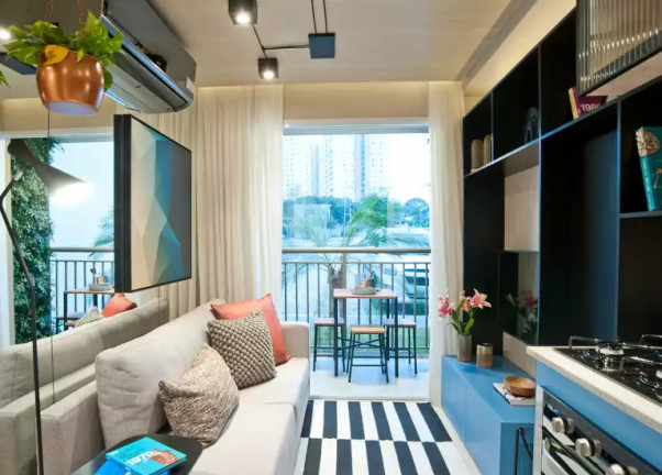 Imagem Apartamento com 1 Quarto à Venda, 27 m² em Chácara Santo Antônio (zona Sul) - São Paulo