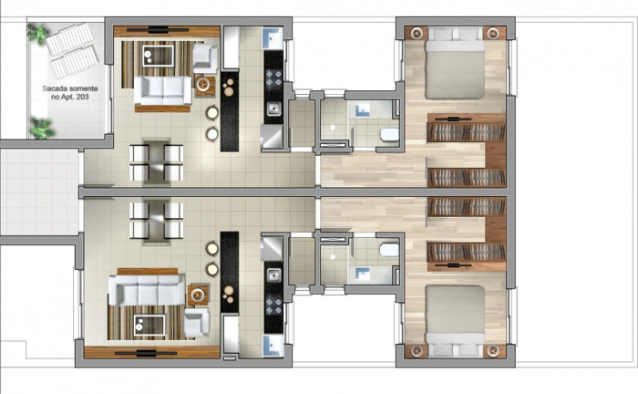 Imagem Apartamento com 2 Quartos à Venda, 70 m² em Vila Ipiranga - Porto Alegre