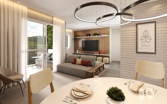 Imagem Apartamento com 3 Quartos à Venda, 61 m²