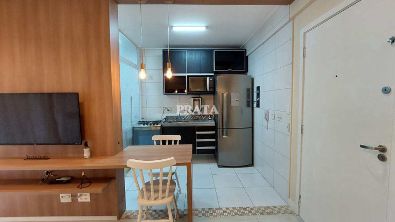 Foto do imóvel Apartamento com 1 Quarto à Venda, 44 m² em Ponta Da Praia - Santos