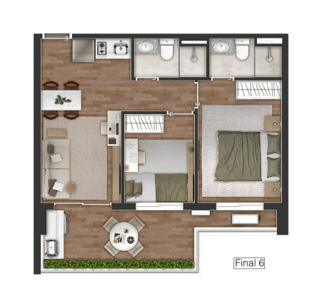 Foto do imóvel Imóvel com 2 Quartos à Venda, 50 m² em Vila Mariana - São Paulo