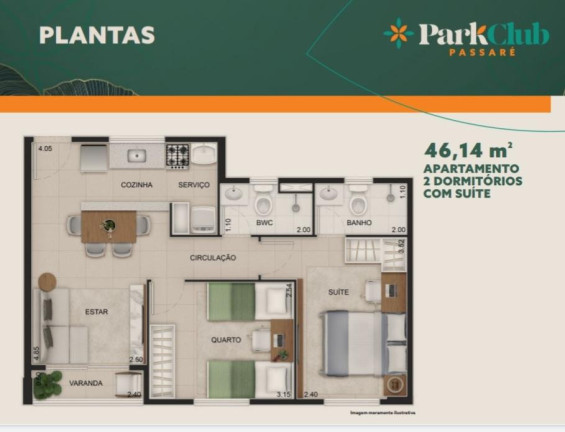 Imagem Apartamento com 3 Quartos à Venda, 54 m² em Passaré - Fortaleza
