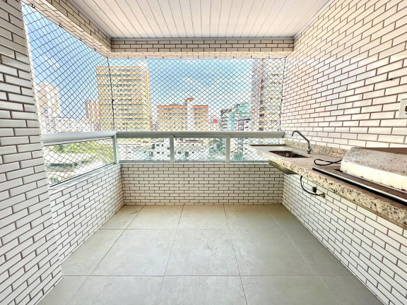 Foto do imóvel Apartamento com 3 Quartos à Venda, 125 m² em Canto Do Forte - Praia Grande
