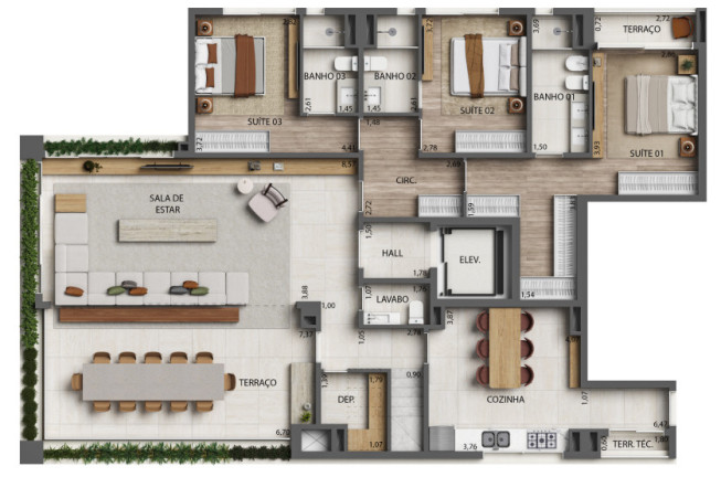 Imagem Apartamento com 4 Quartos à Venda, 241 m² em Moema - São Paulo