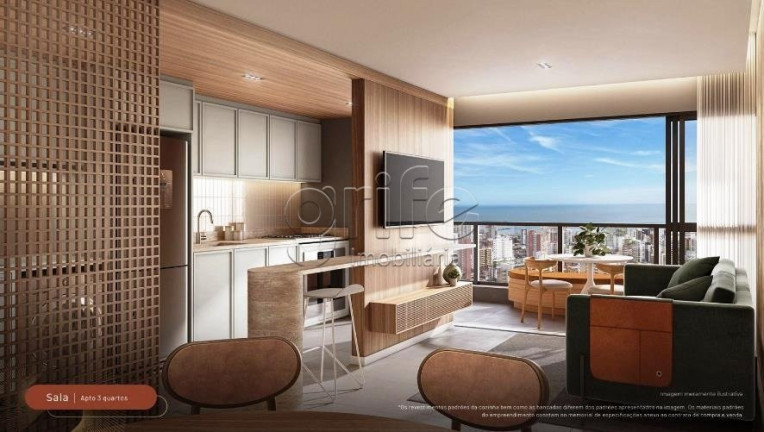 Foto do imóvel Apartamento com 3 Quartos à Venda, 86 m² em Meireles - Fortaleza