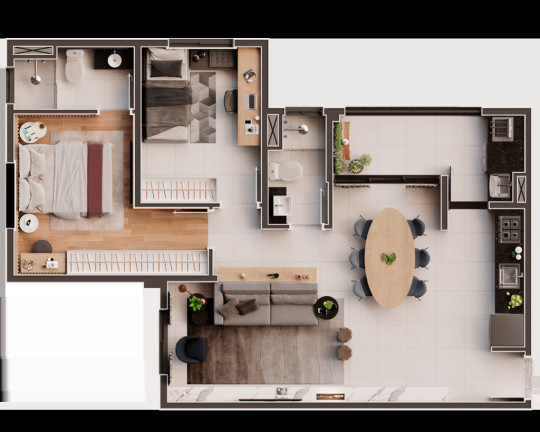 Foto do imóvel Imóvel com 2 Quartos à Venda, 57 m² em Vila Cecília - Mogi Das Cruzes