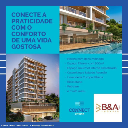 Imagem Apartamento com 1 Quarto à Venda, 58 m² em Barra - Salvador