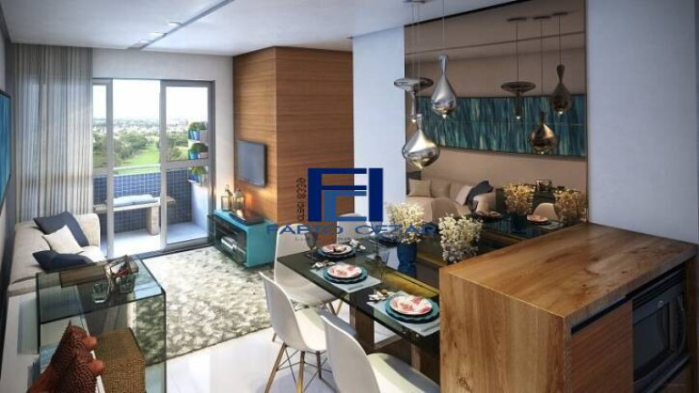 Imagem Apartamento com 2 Quartos à Venda, 52 m² em Caxangá - Recife