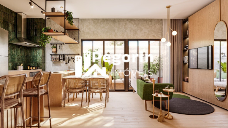 Imagem Apartamento com 1 Quarto à Venda, 30 m² em Bacacheri - Curitiba