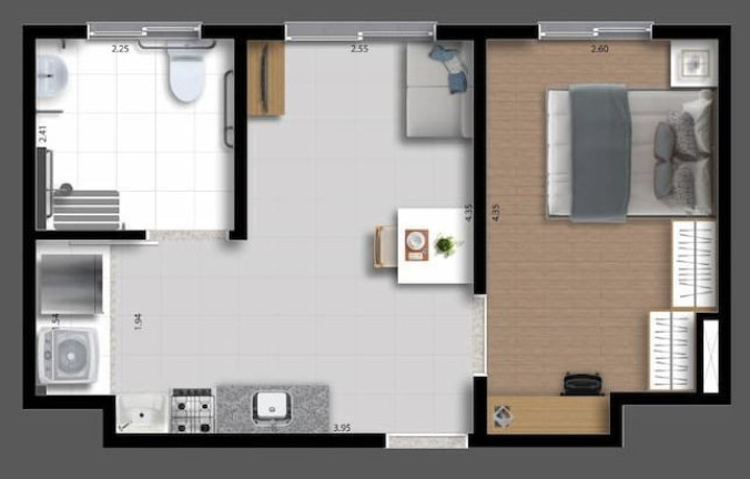 Imagem Apartamento com 2 Quartos à Venda, 32 m² em Barra Funda - São Paulo