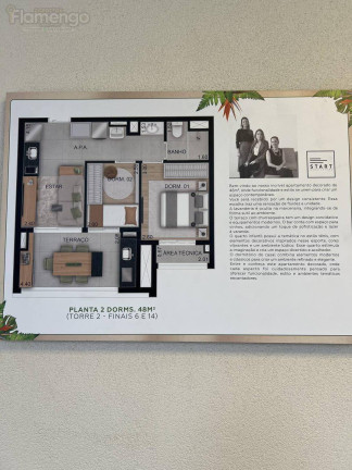 Foto do imóvel Apartamento com 2 Quartos à Venda, 48 m² em Vila Guilhermina - São Paulo