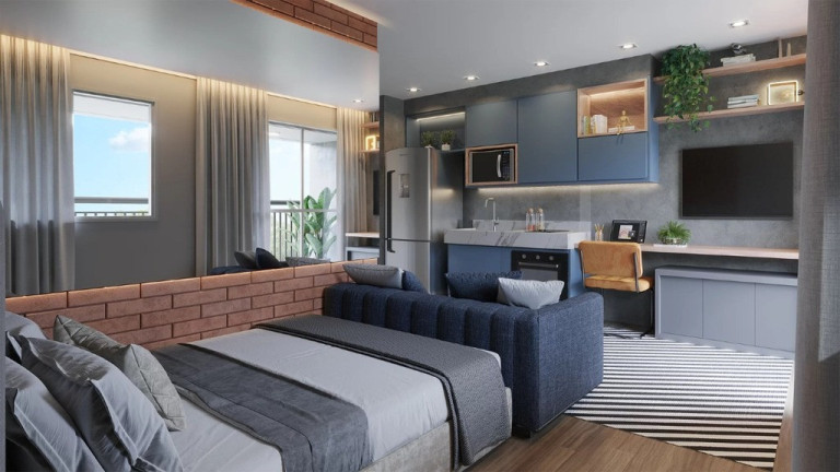 Foto do imóvel Apartamento com 1 Quarto à Venda, 30 m² em Vila Olímpia - São Paulo