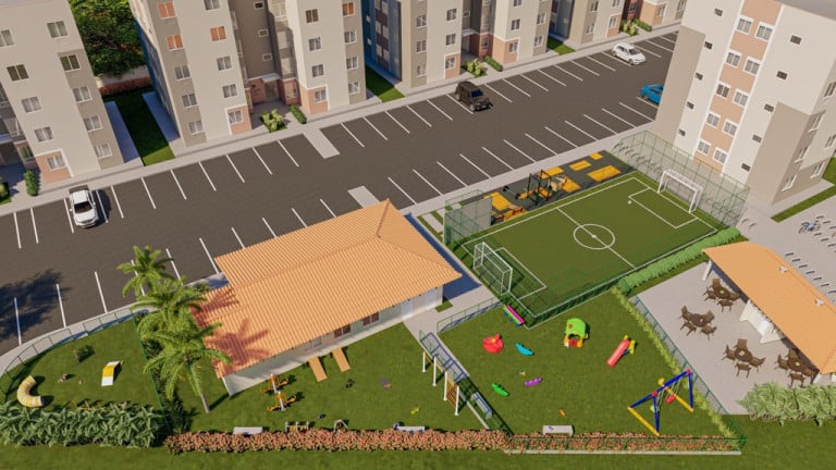 Foto do imóvel Apartamento com 2 Quartos à Venda, 44 m² em Santa Cruz - Rio De Janeiro